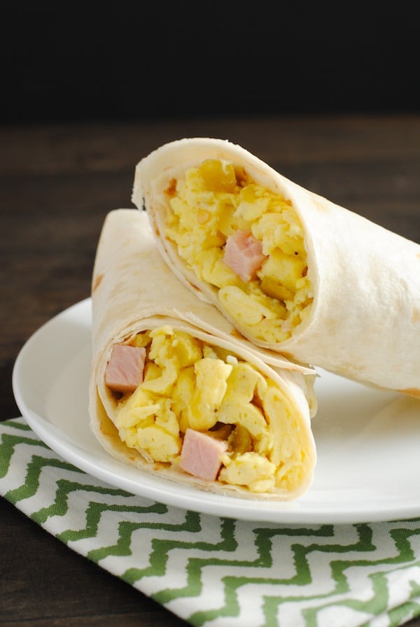 Ham Egg And Cheese Wrap